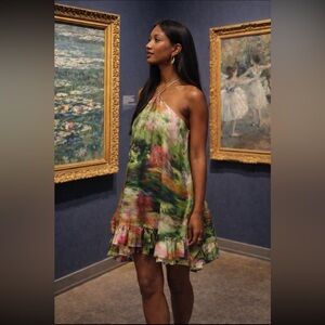 🌟HP🌟 Anthropologie NWT Hope for Flowers by Tracy Reese Halter Frilled Dress XL